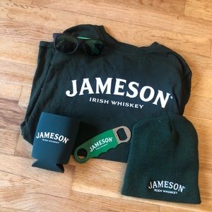 Jameson Irish whiskey bundle! Size M or L shirt
